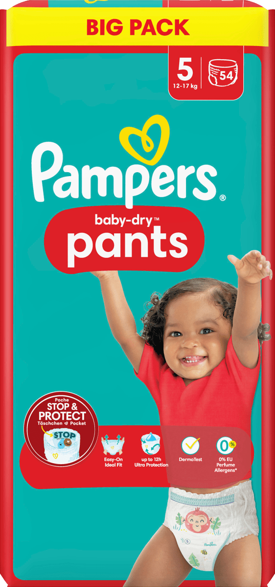 pampers majtki treningowe