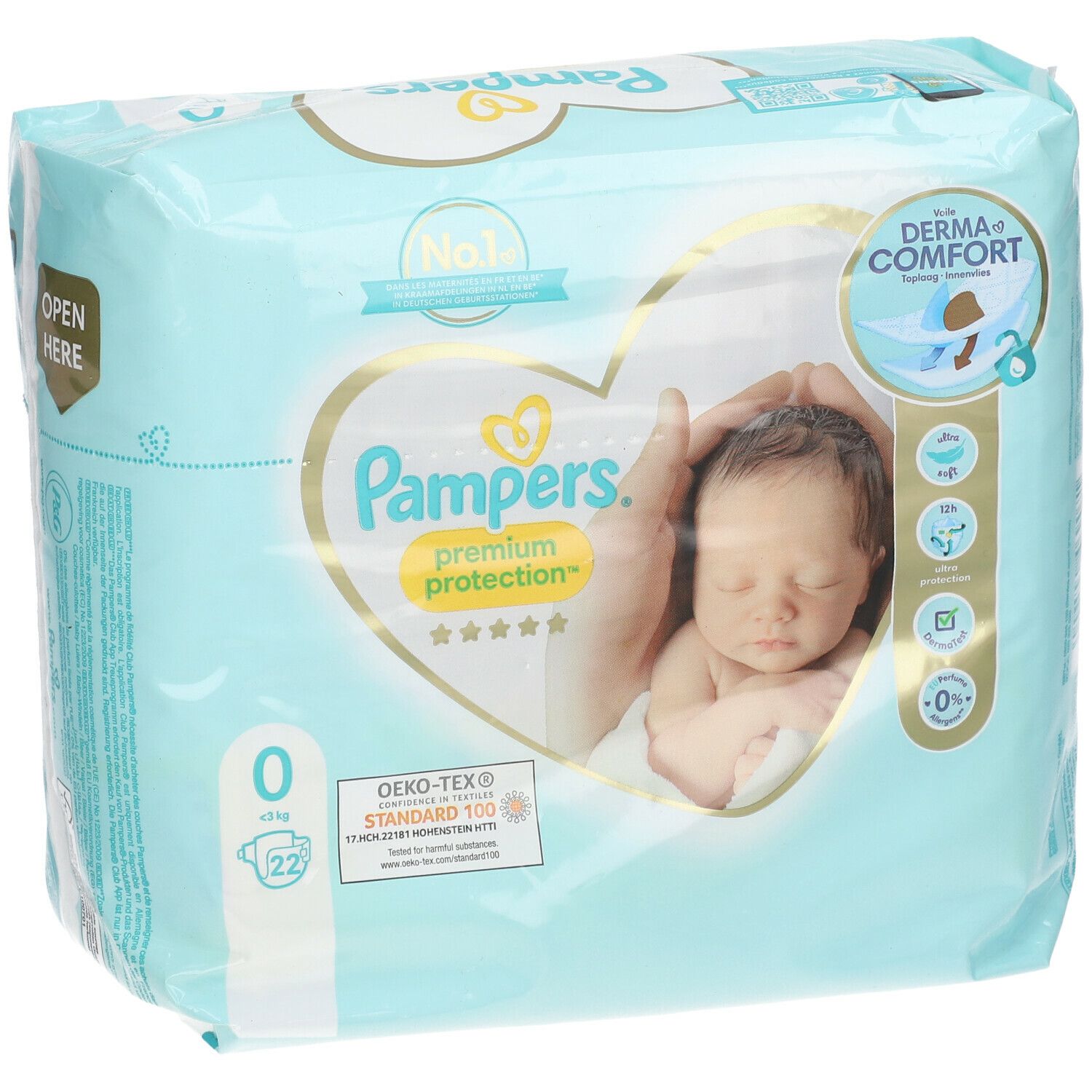 pampers pure chusteczki skład