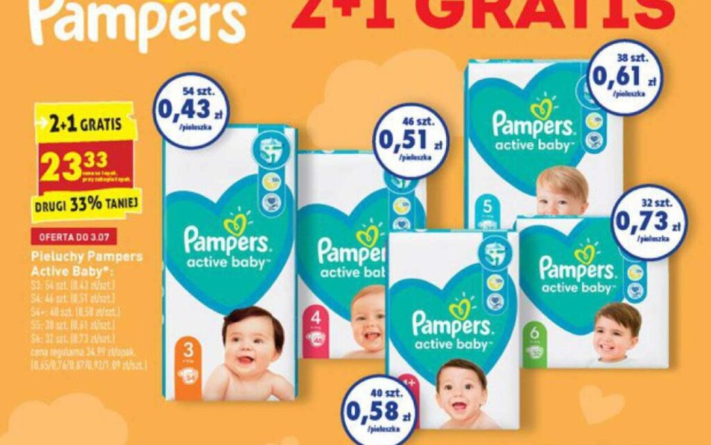 pampers premium care 2 80 sztuk