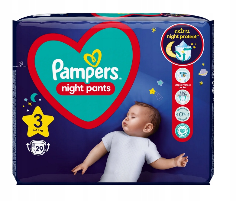 pieluchy pampers nr 5 76 sztuk