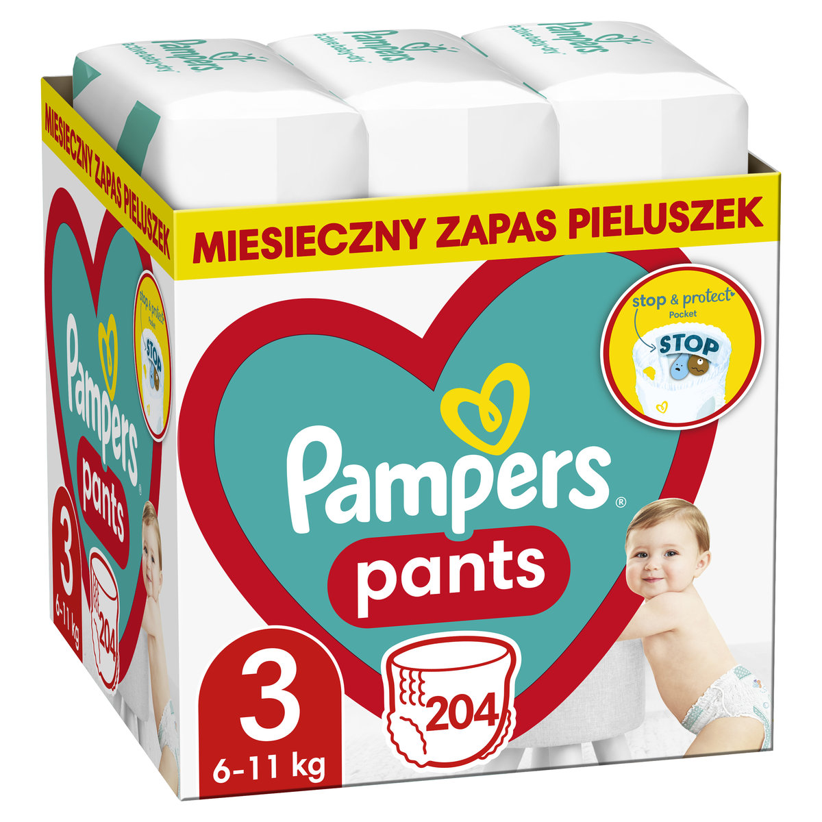 what is the consumption of pampers per month