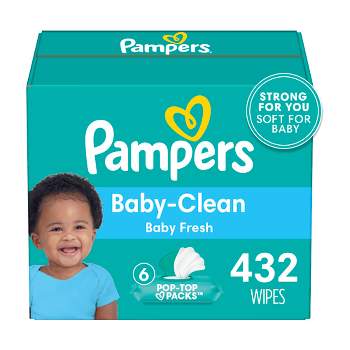 pampers sensitive 576 wipes