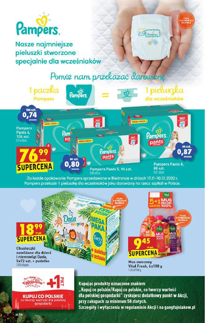 feedo pampers premium care