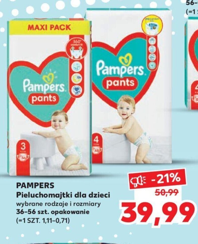 pieluchy pampers nowe opakowanie