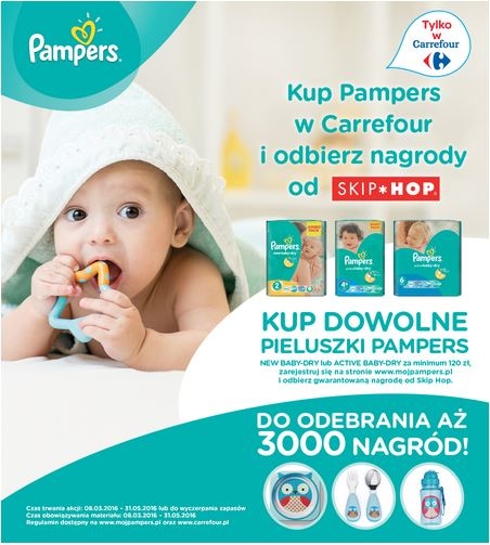 pieluchy pampers 4 caufland