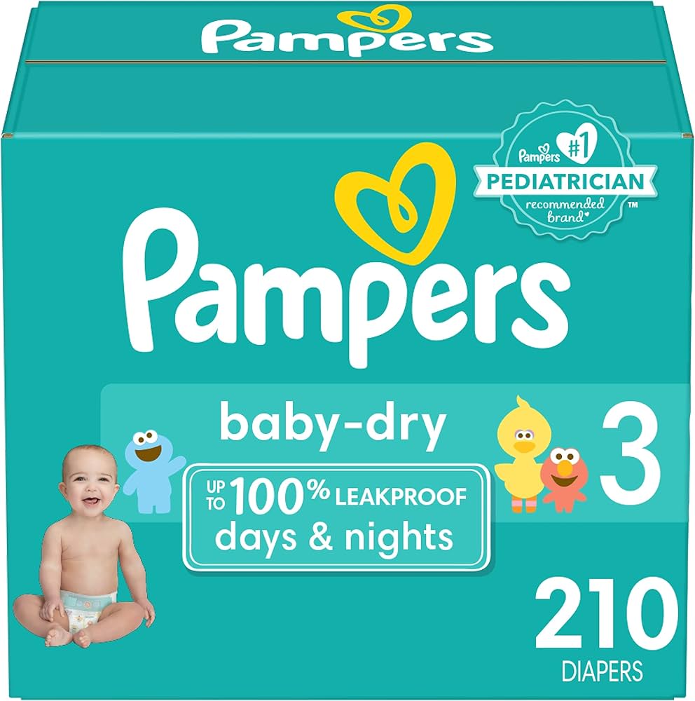 pampers rozmiar 3 174 szt