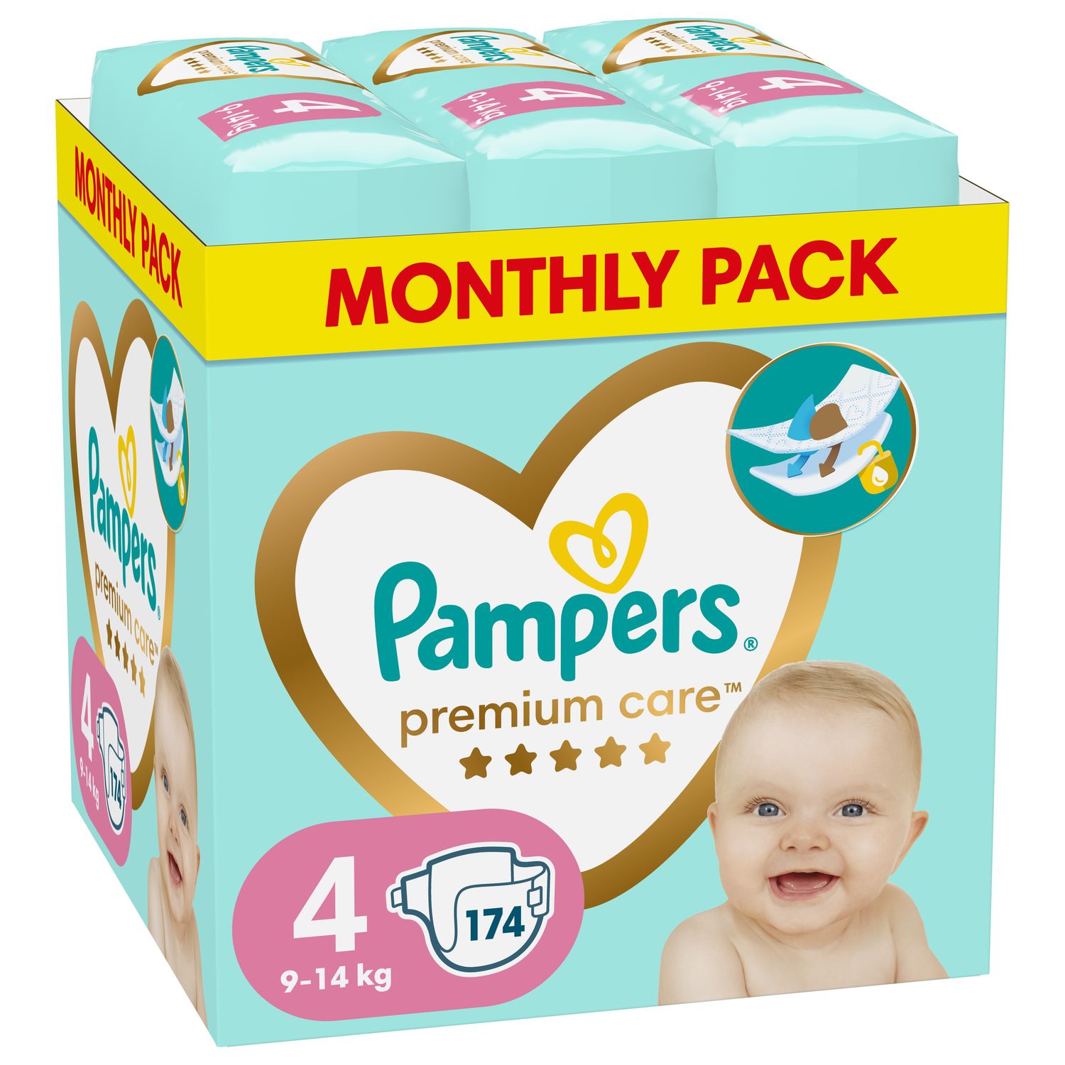 pampers żel