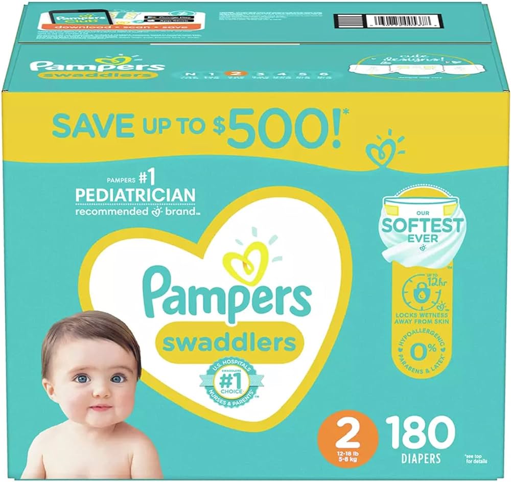 pampers 4 active baby 174 szt
