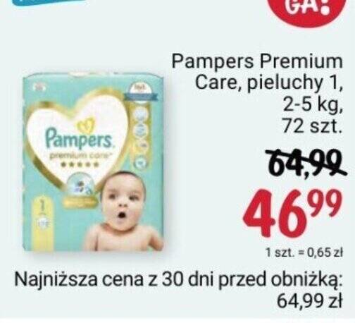 pampers do rocznego dziecka jakie