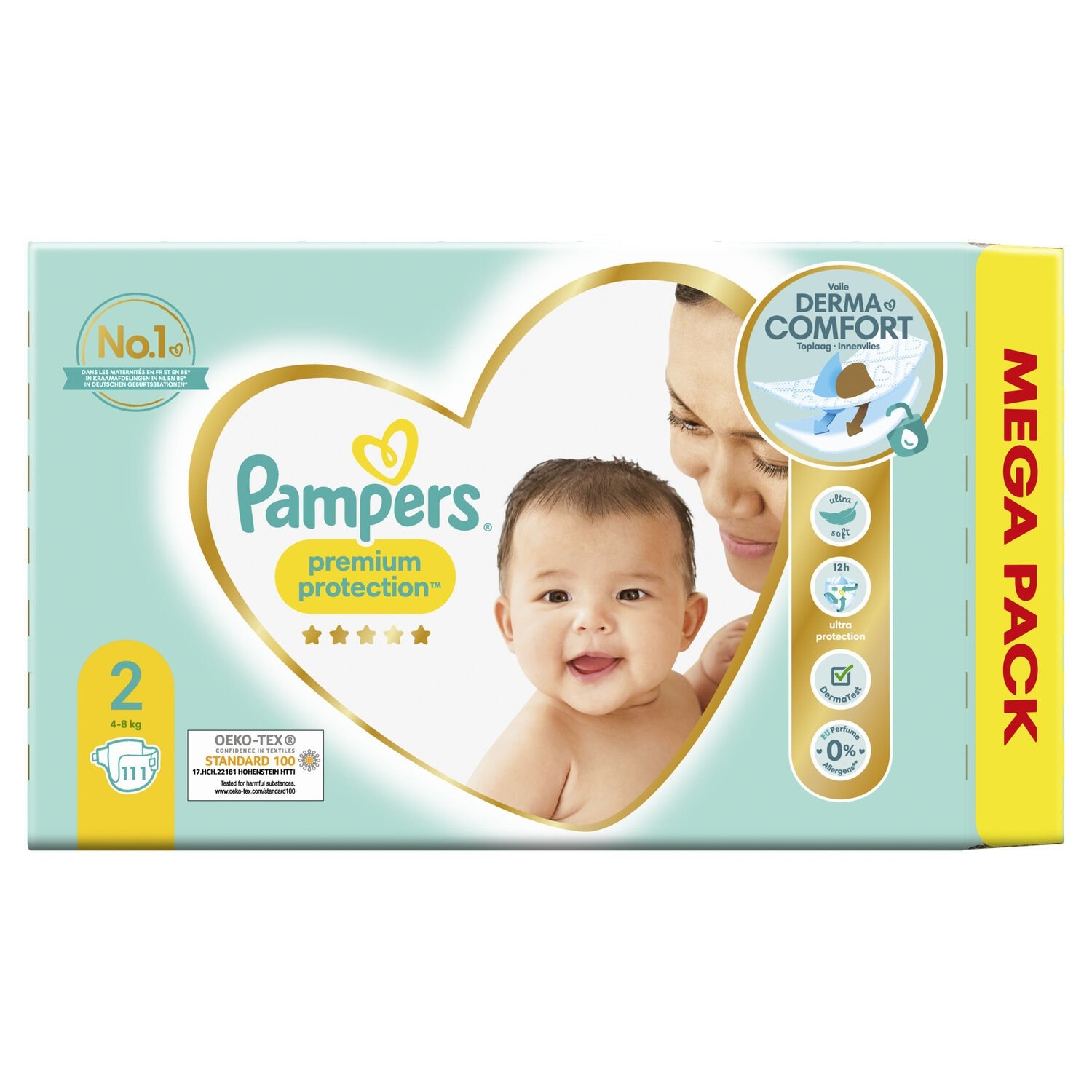 pampers new baby-dry pieluchy nr 1