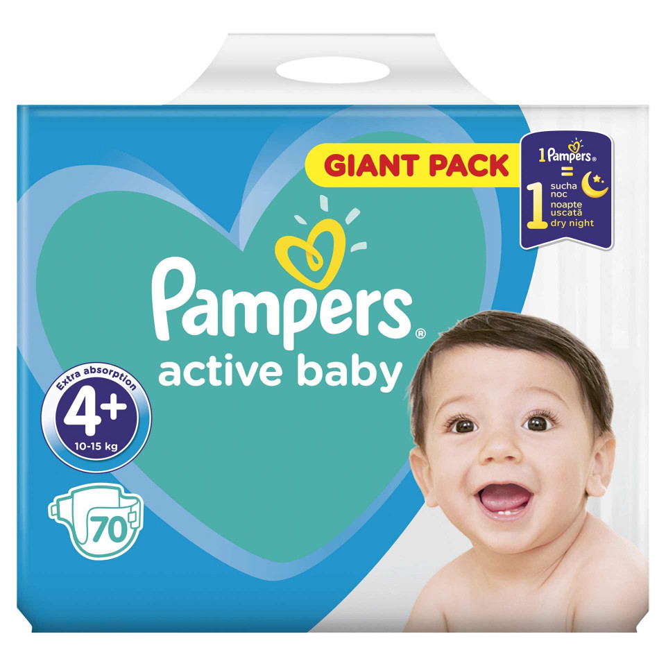 pampers active baby dry 4 promocja