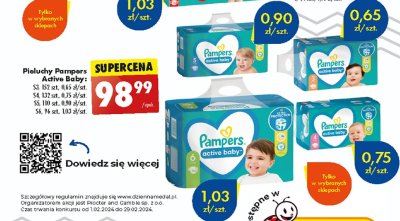 kaufland pieluchomajtki pampers