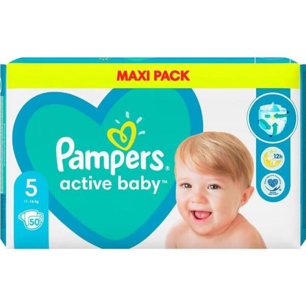 pampers active baby-dry pieluchy rozmiar 4 maxi 8-14kg 174 sztuk