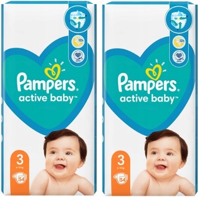 pampers pieluszki active baby 3 midi 208