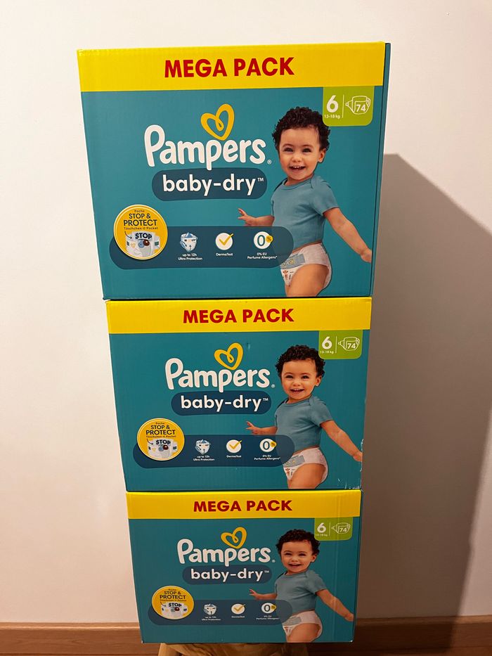 pampers size 4 mega pack