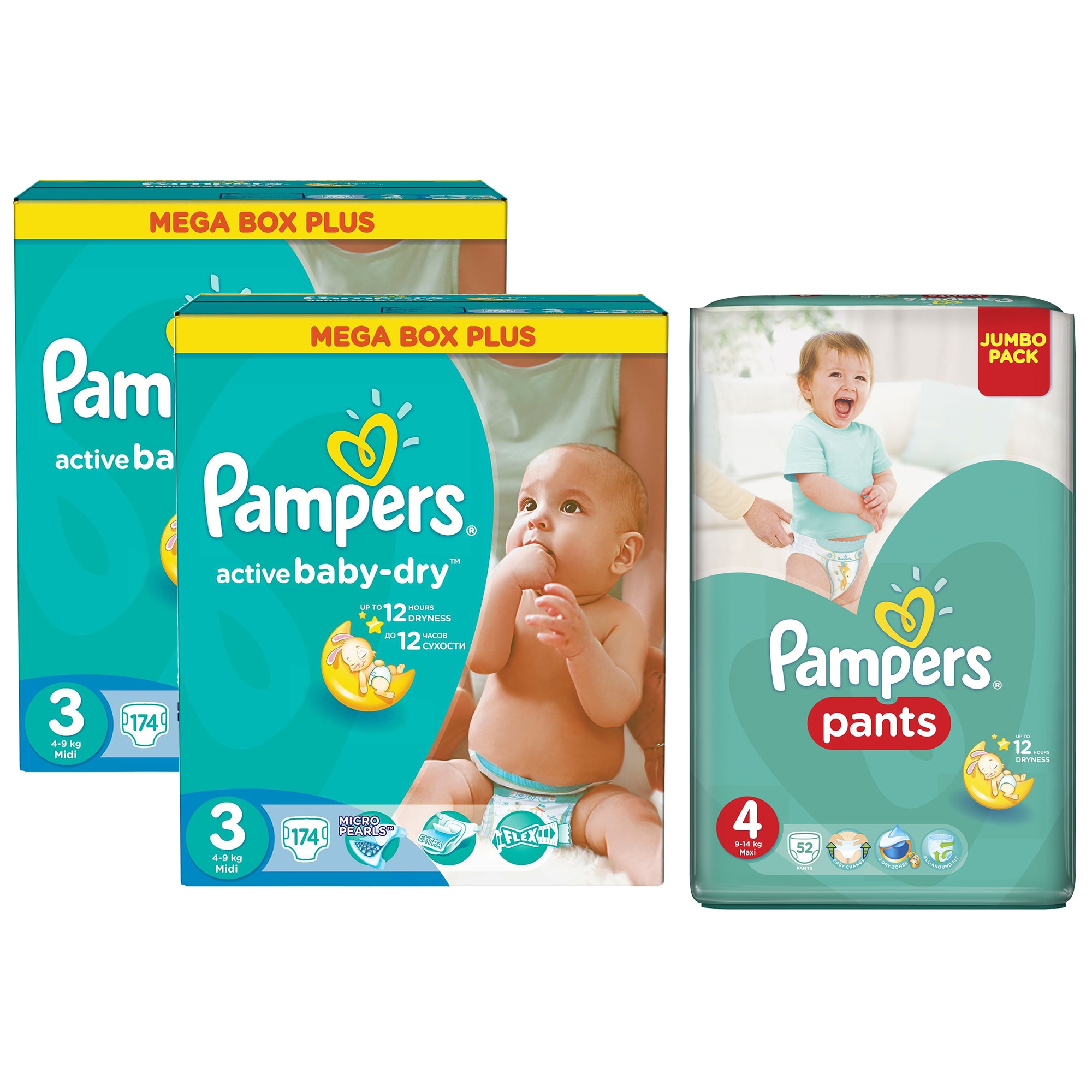 pieluchy pampers cały karton