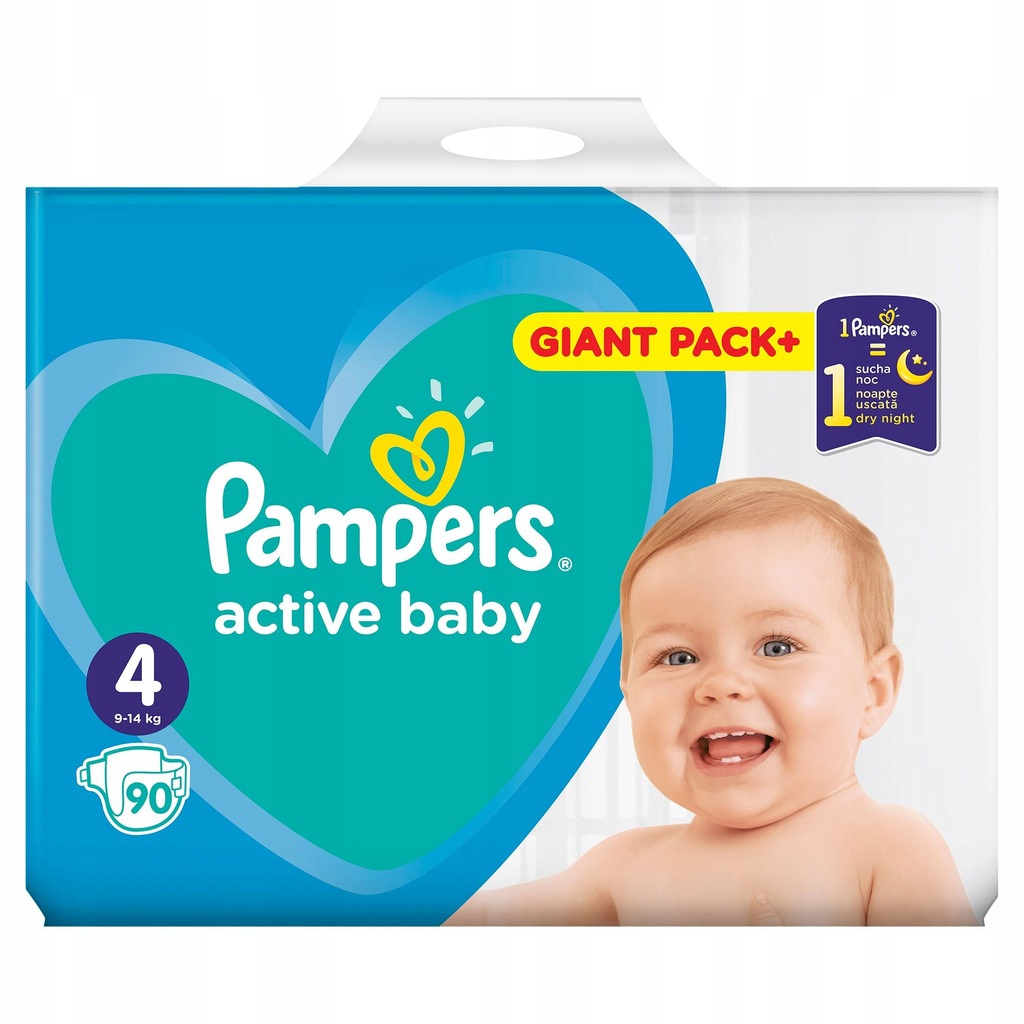 pampers 4 90 sztuk