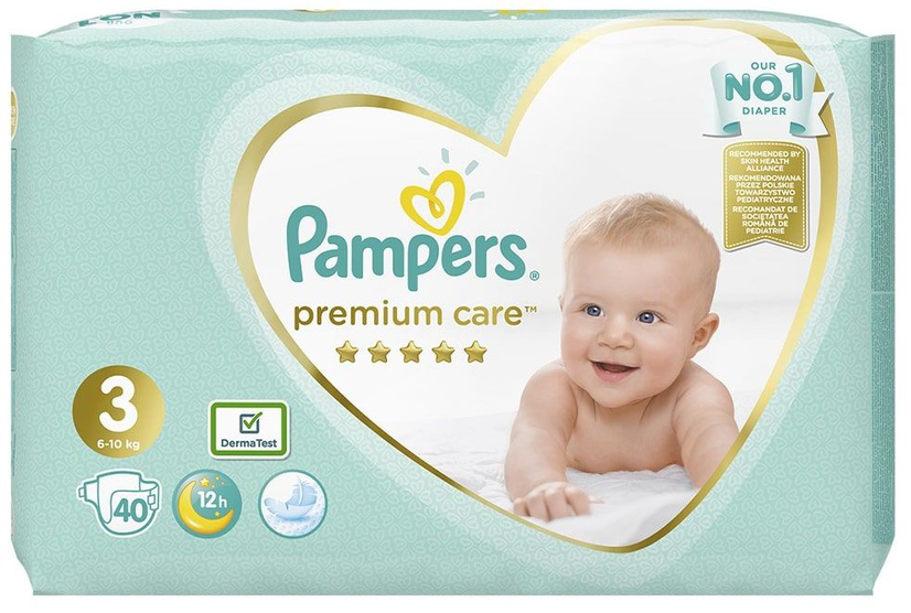 pieluszki jenorazowe pampers pure