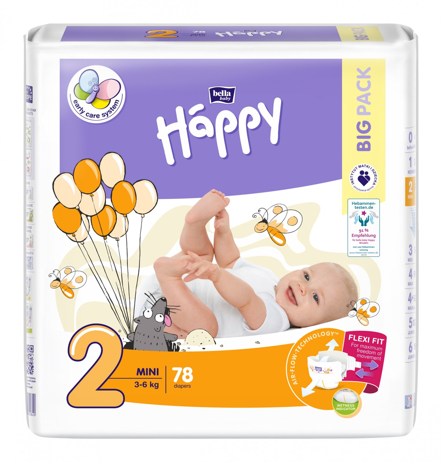 pampers 4 196 szt