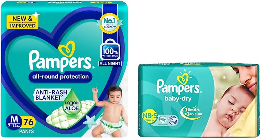 pampers sensitive chusteczki nawilżane sextet 6x56 szt