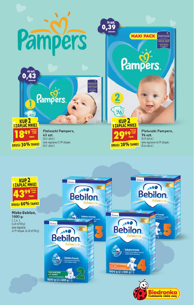 pieluchy pampers które wybrać