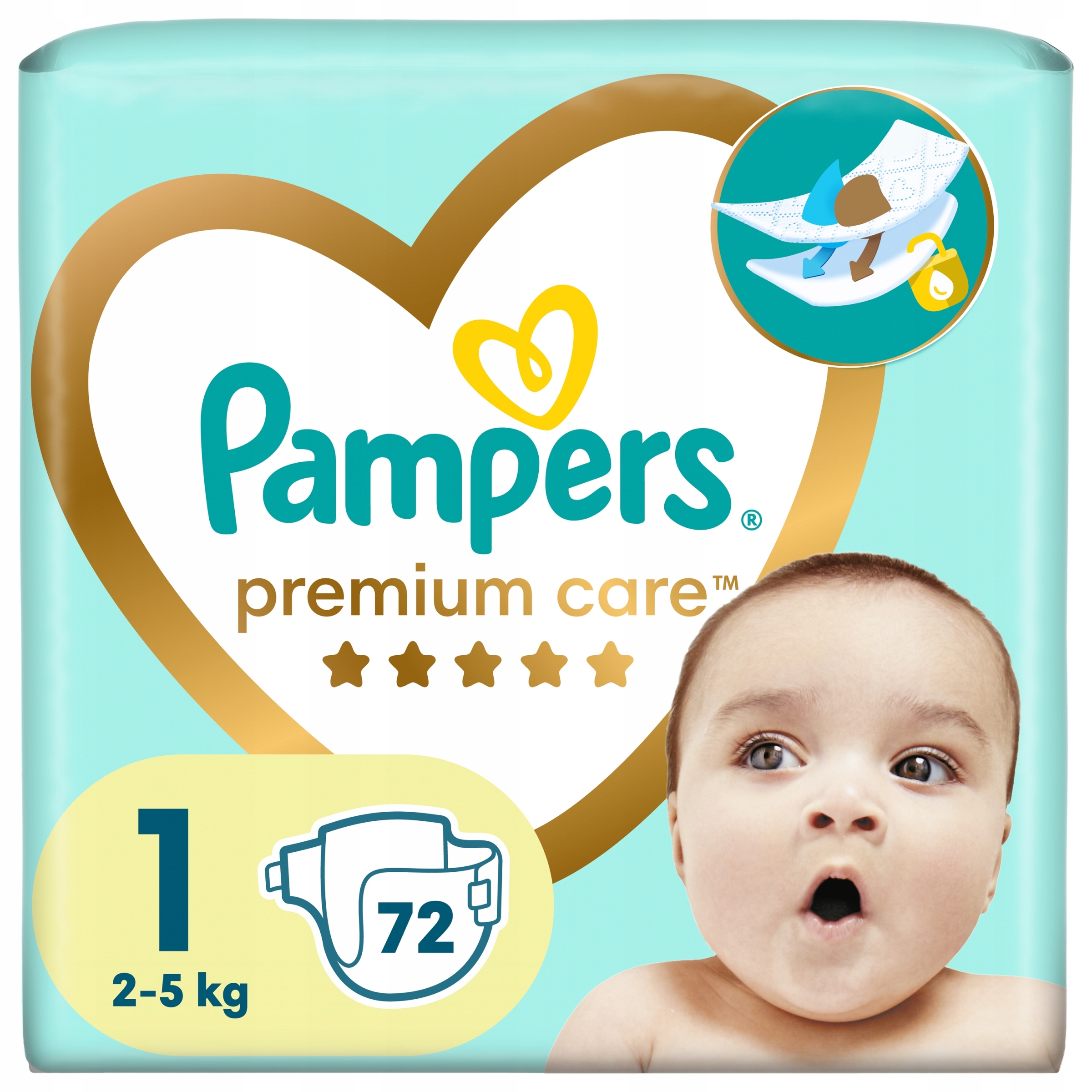 pampers 2 140 szt