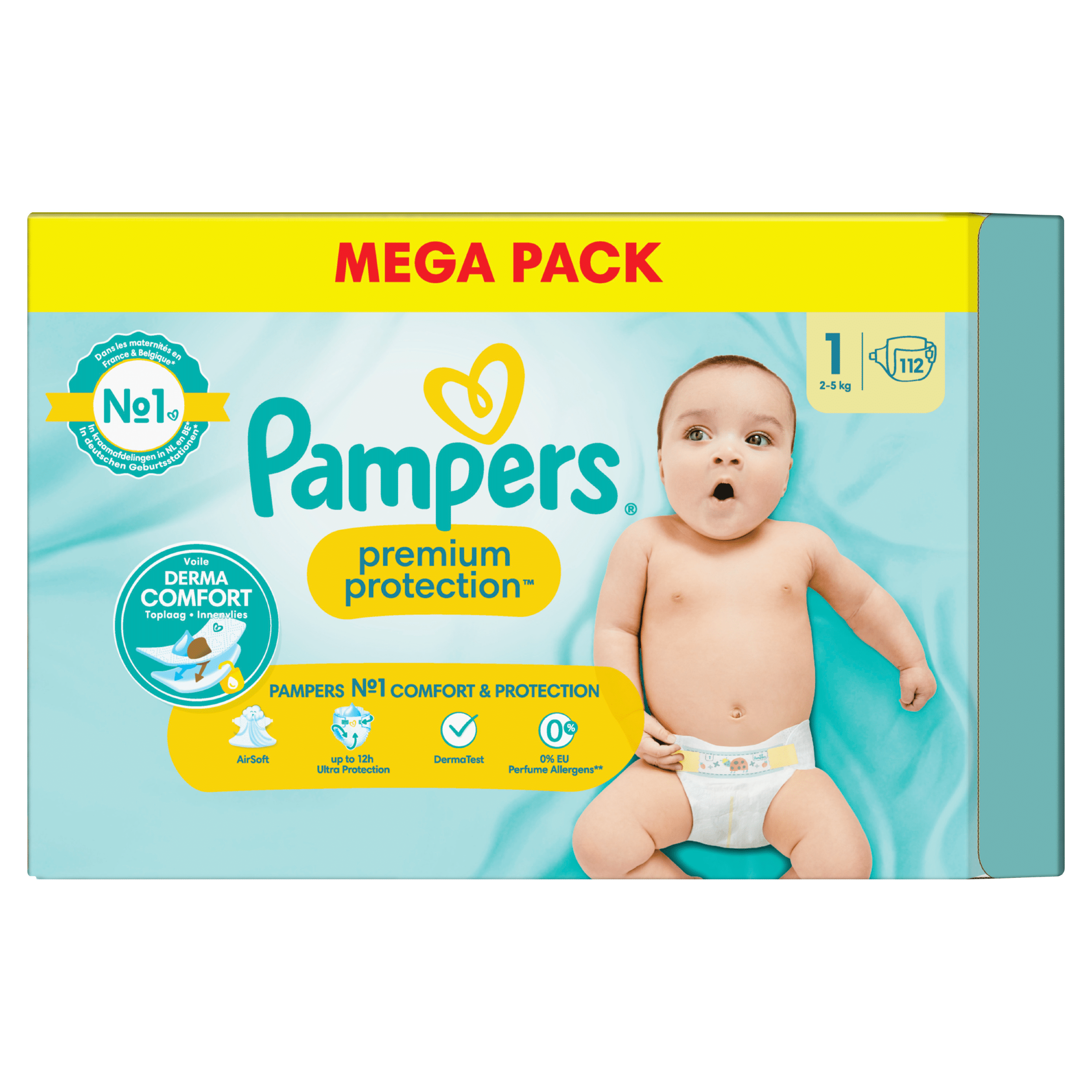 pampers 1 zakładanie