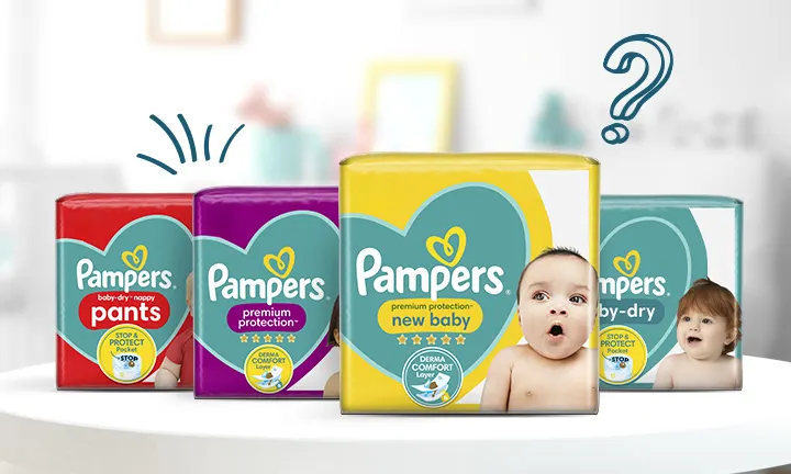 pieluchy pampers sprzed lat