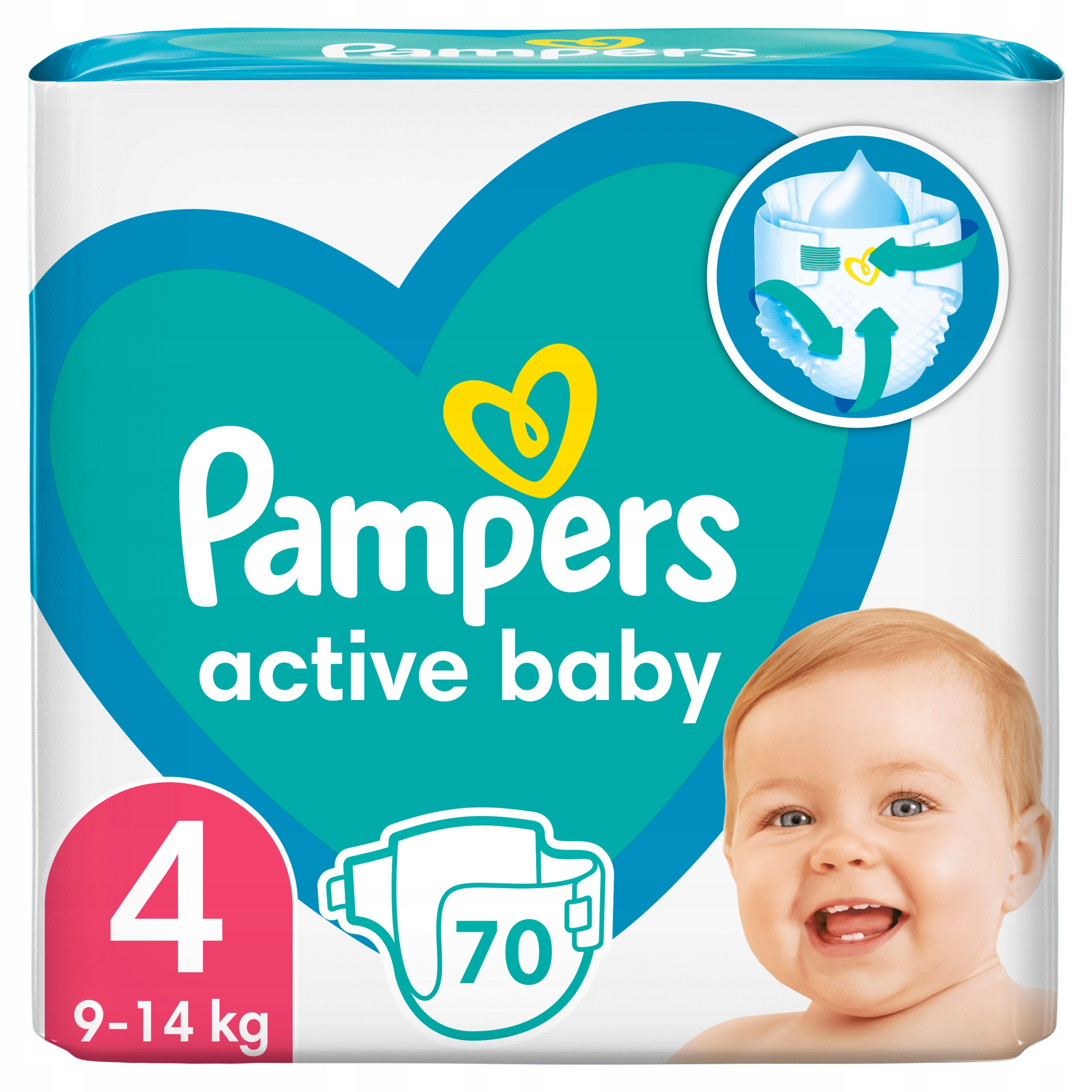 pampers 4 104 szt