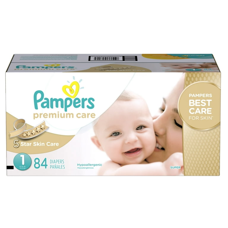 pampers w doniczce z kwiatkiem