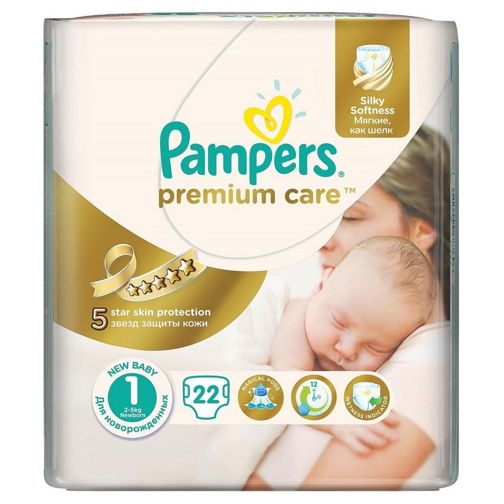 pampers premium care pieluchy rozmiar 2 mini 3-6kg 80 sztuk