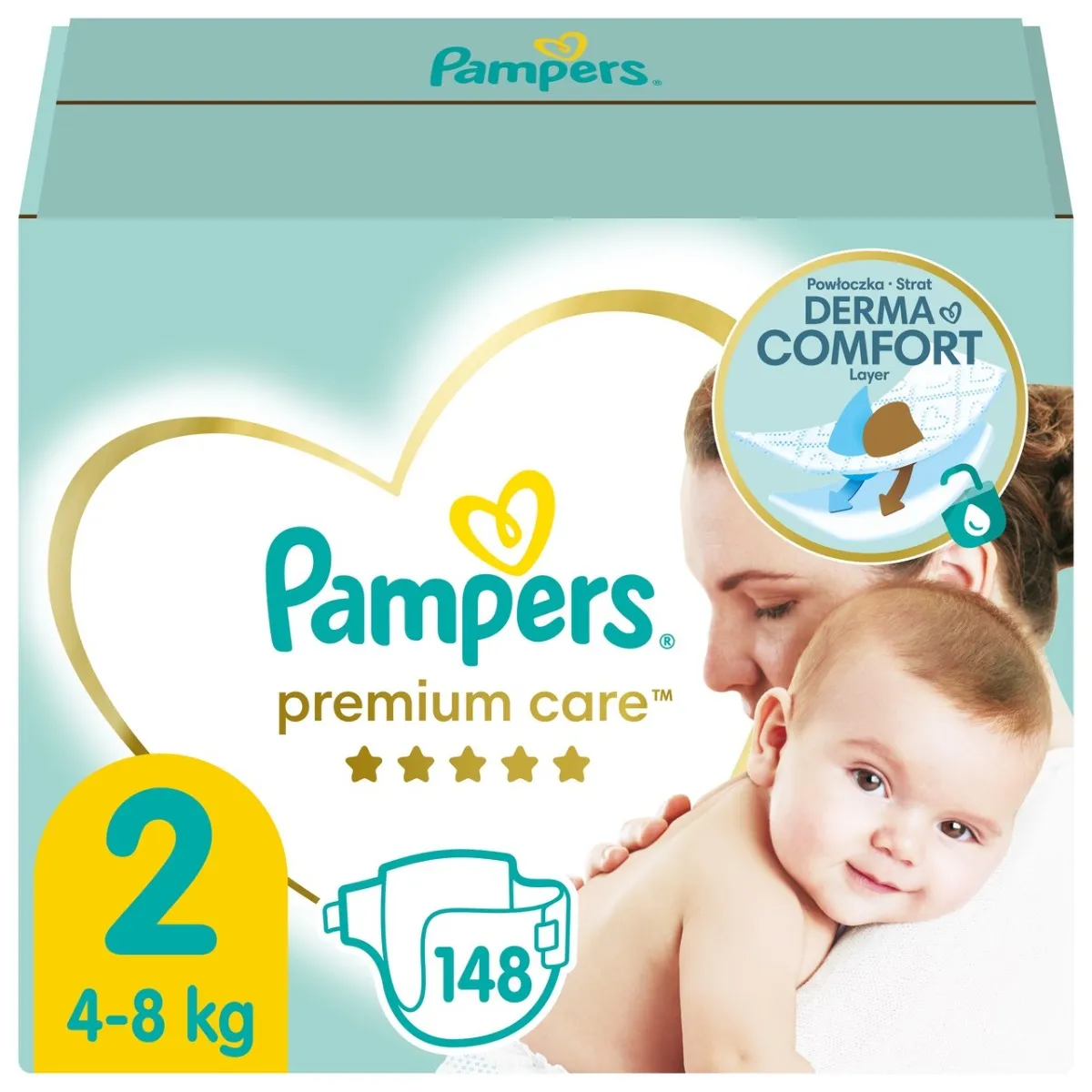 pampers pieluszki zapas 4 maxi aż 174 sztuk hurt