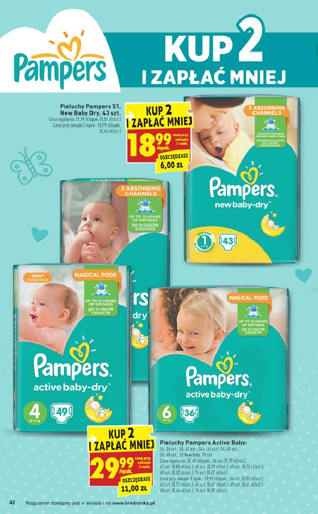 ulepszenia pieluszek pampers