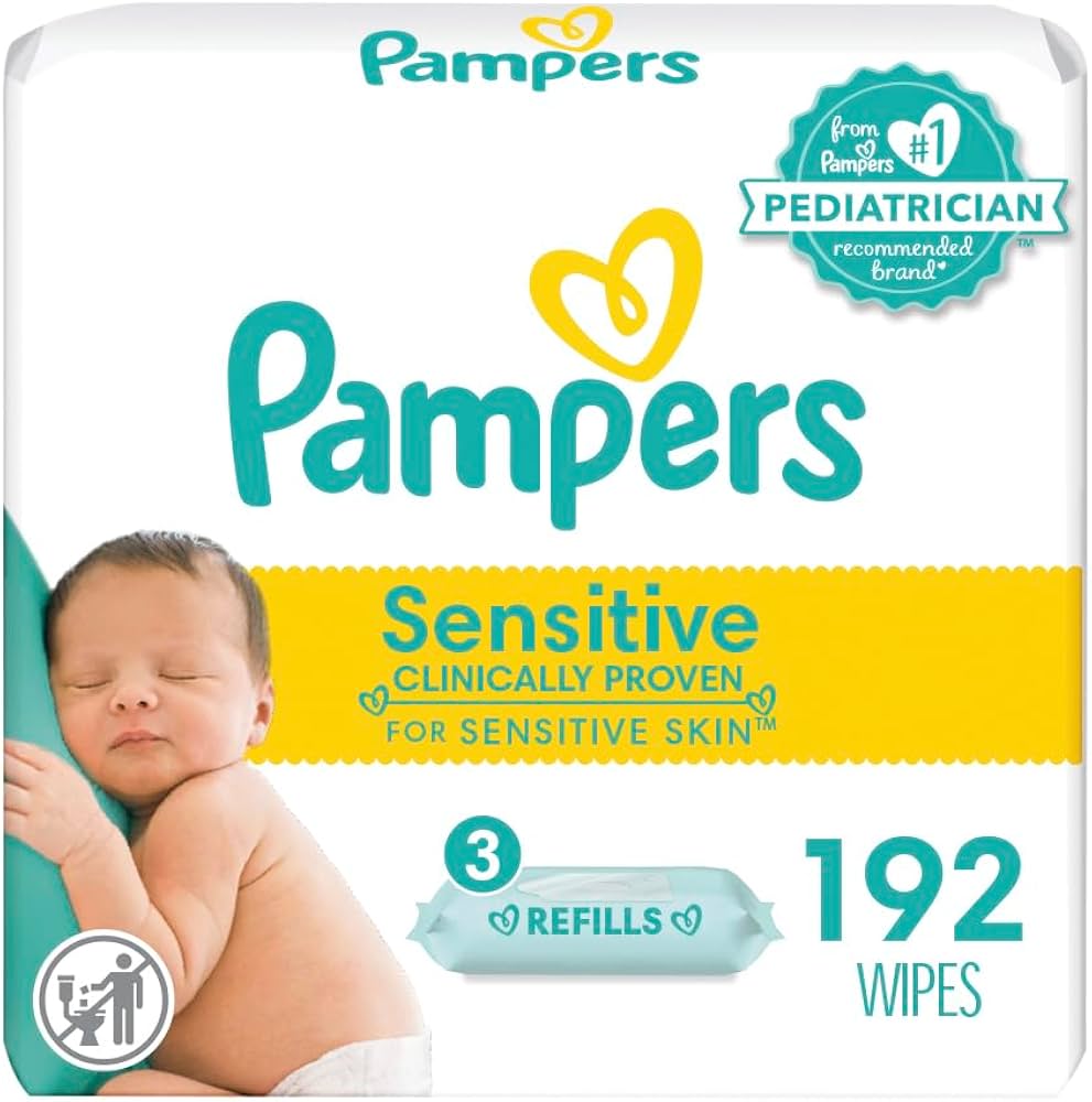 pampers żółte