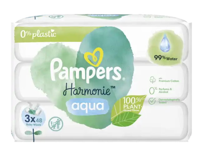 pudelko pampers pampersy