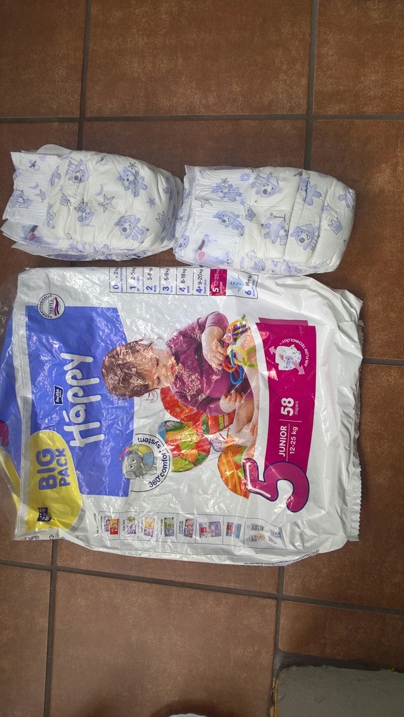 pampers active baby-dry pieluchy 3 midi