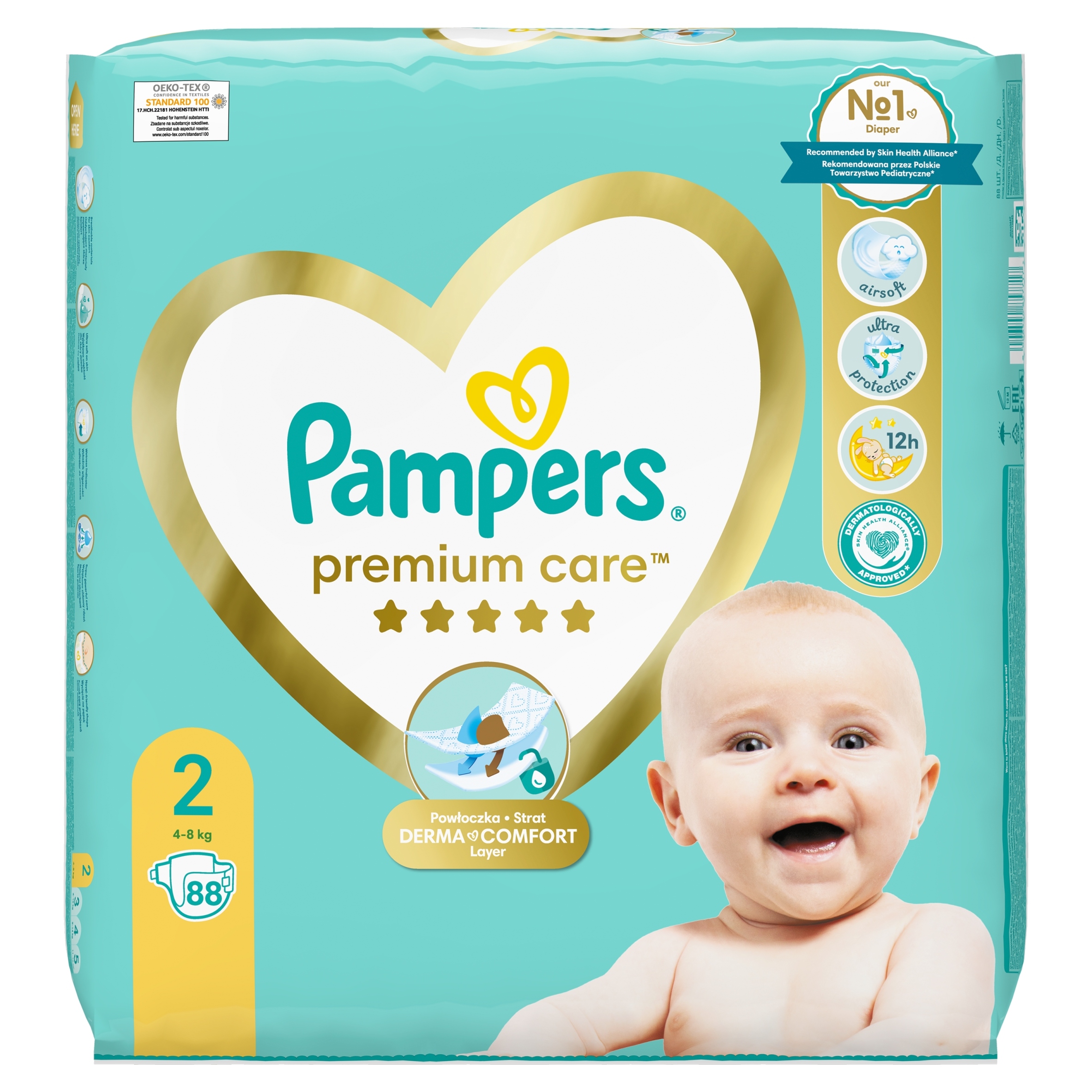 pampers 43 szt