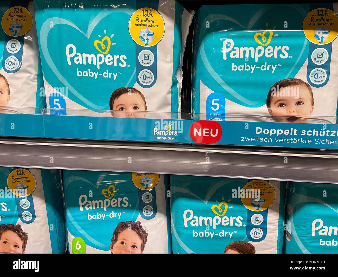 pampers 3 52szt