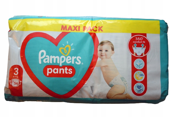 pampers w pudełku