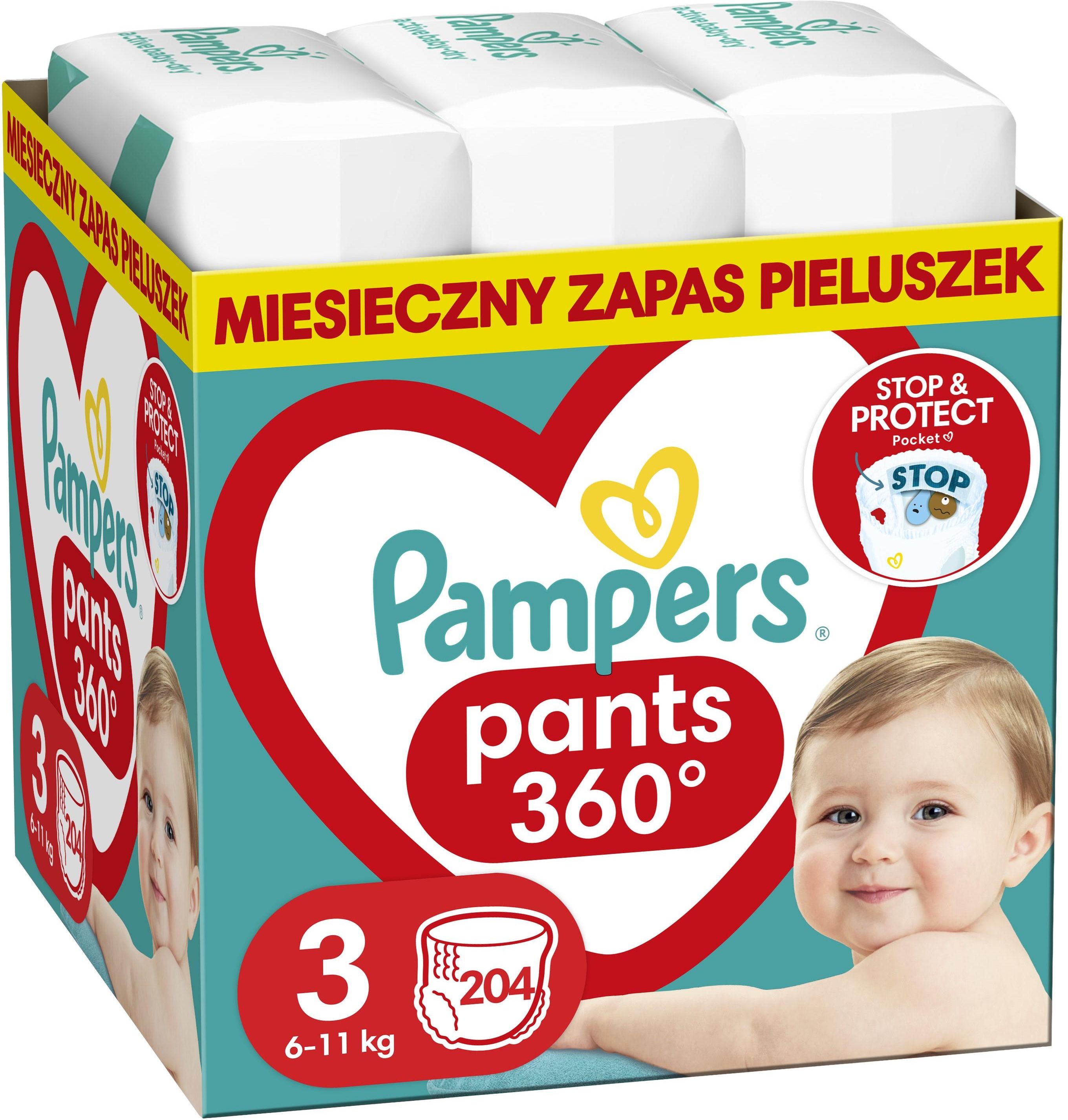 suchy pampers po nocy u dziecka