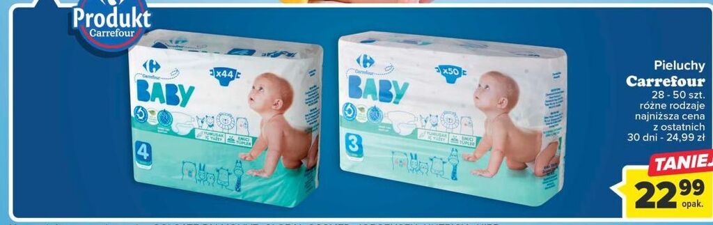 promocja na pieluchomajtki pampers