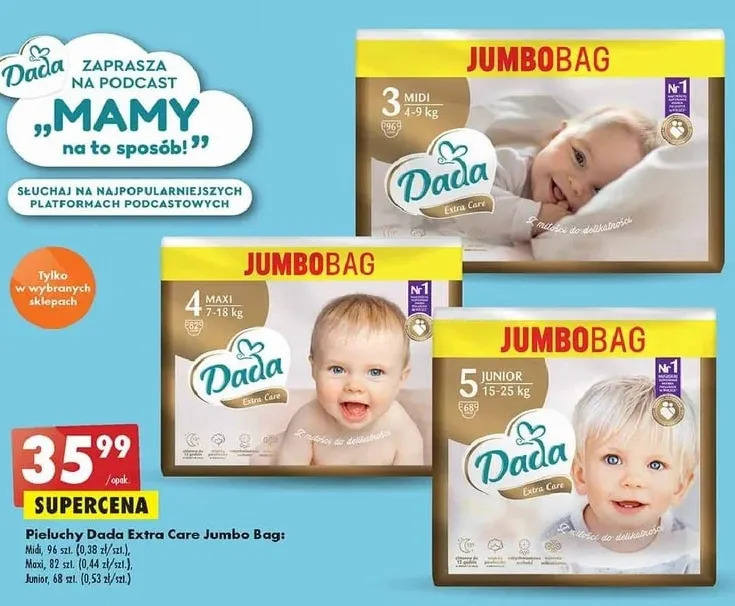 pieluchomajtki pampers pasek prxylepny