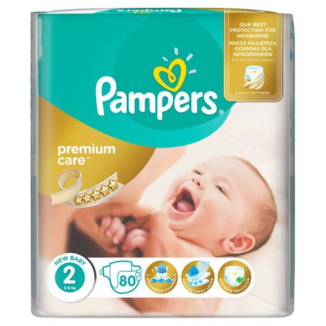 pampers premium care pieluchy rozmiary 1 2 168 sztuk