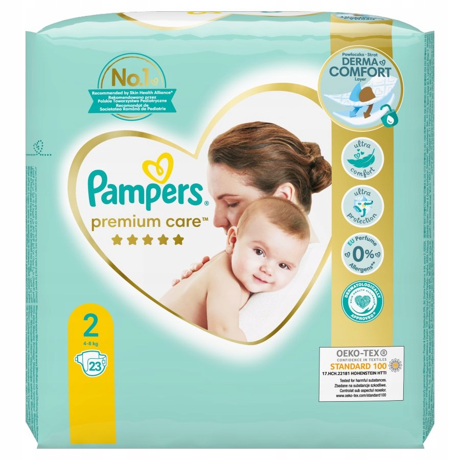 roczny zapas pieluch pampers