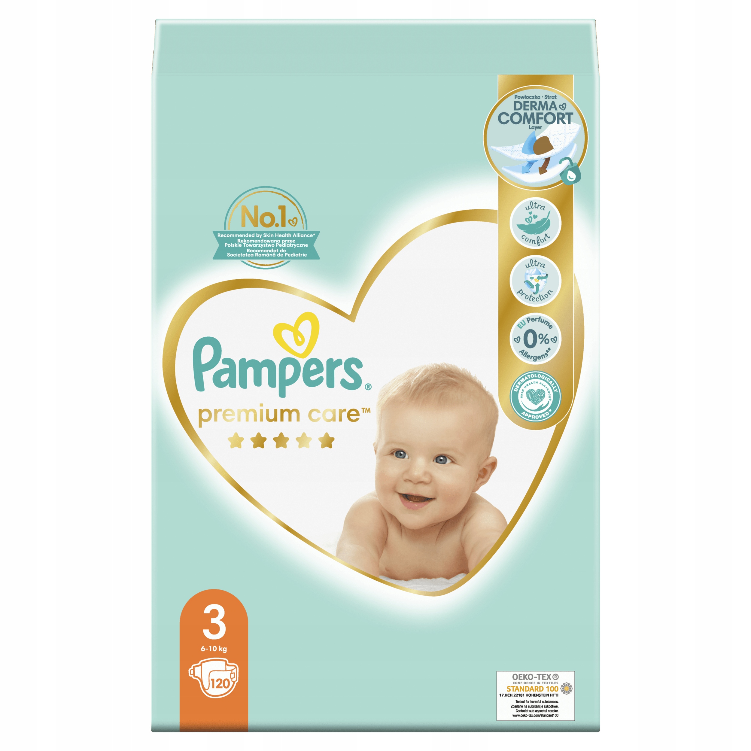active baby premium care pampers