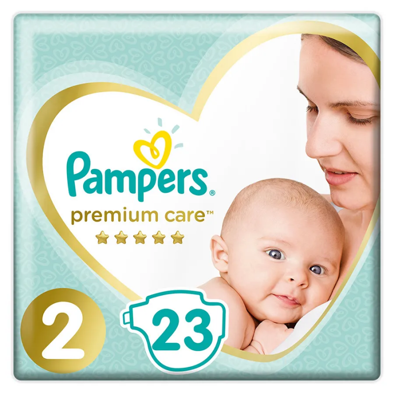 pieluchy pampers 2 maxi pack