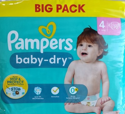 pieluszki pampers allegro