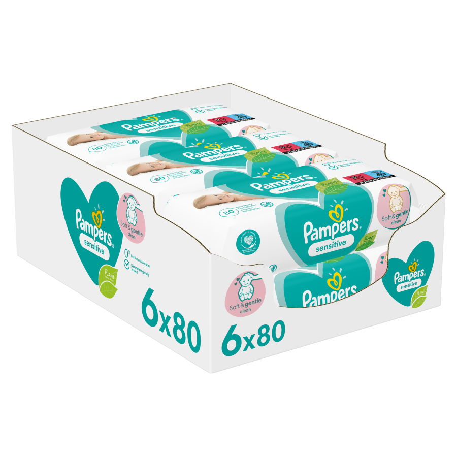 frsh clean pampers 4 pak